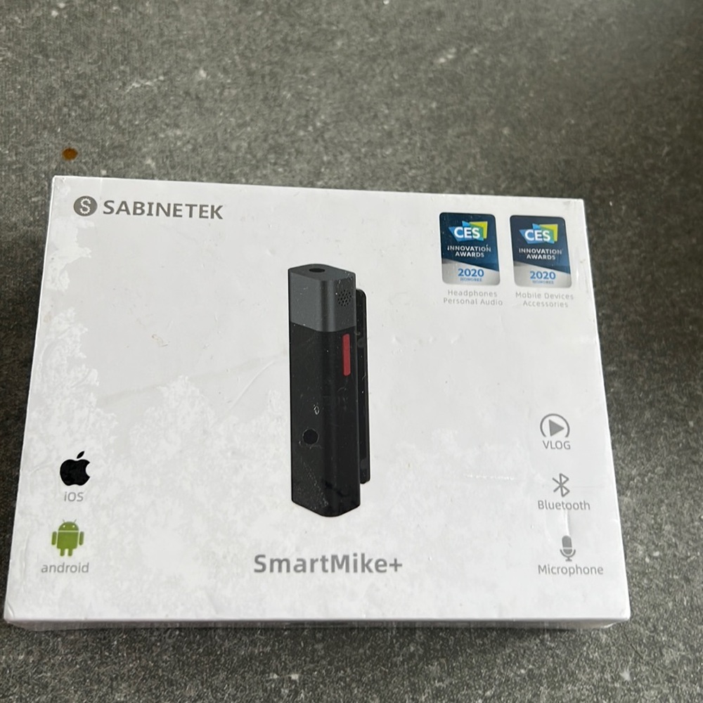 Sabinetek SmartMike+ NWT